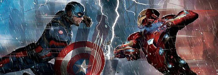 Capitán América luchando en 'Civil War'