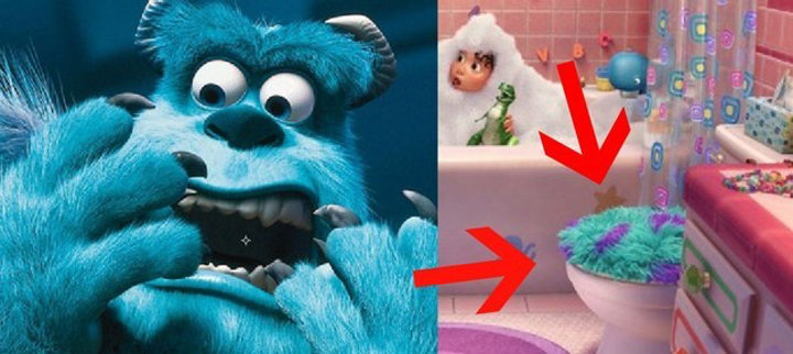 Sulley asustado