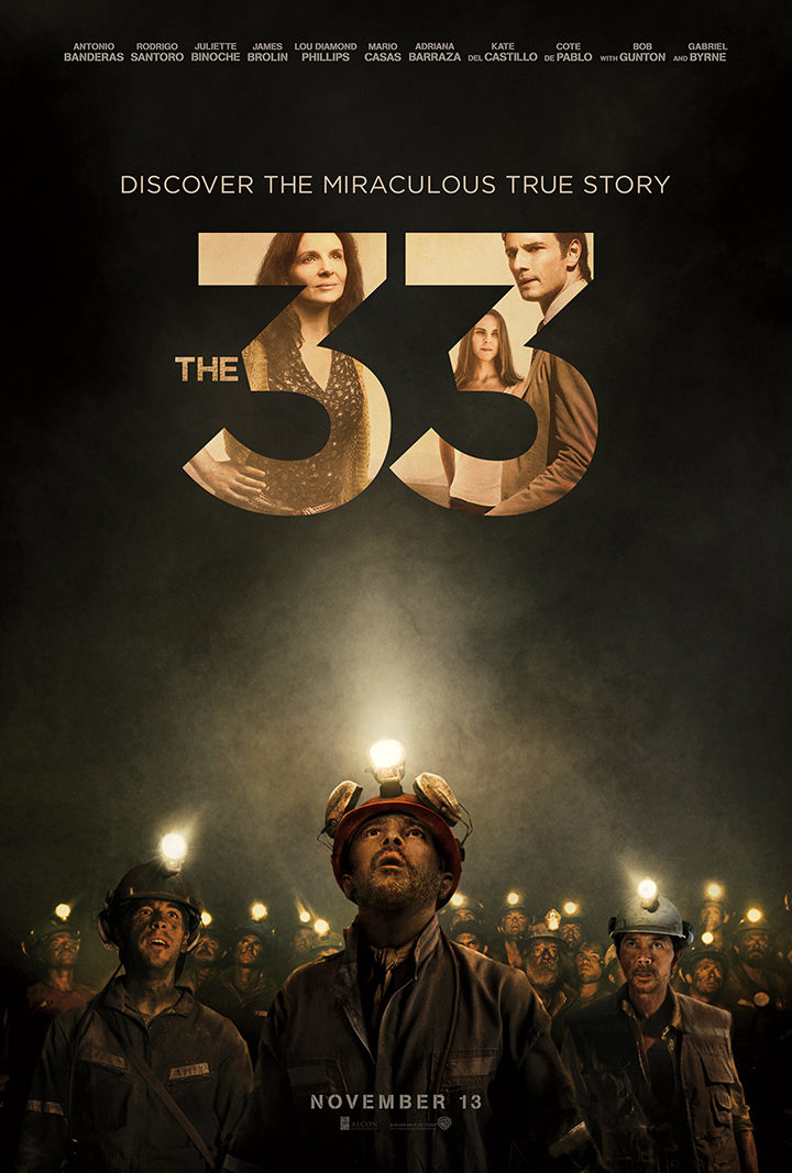 Póster oficial 'Los 33'