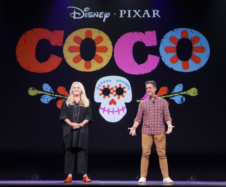 Presentación de 'Coco' durante la Expo D23