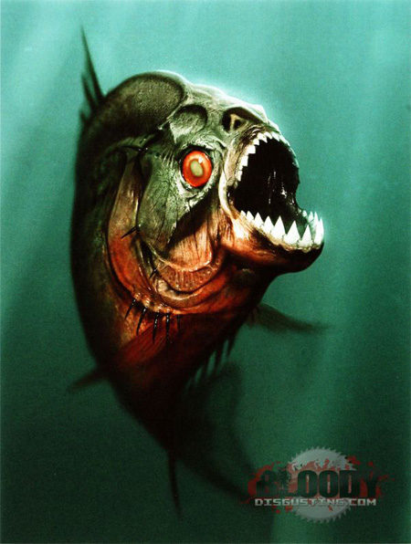 Primer concept-art de 'Piranha'