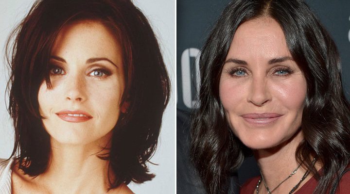 Courteney Cox antes y ahora