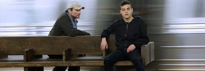 Rami Malek en escena de 'Mr.Robot'