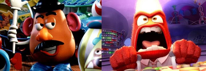 'Toy Story' y 'Del revés (Inside Out)'