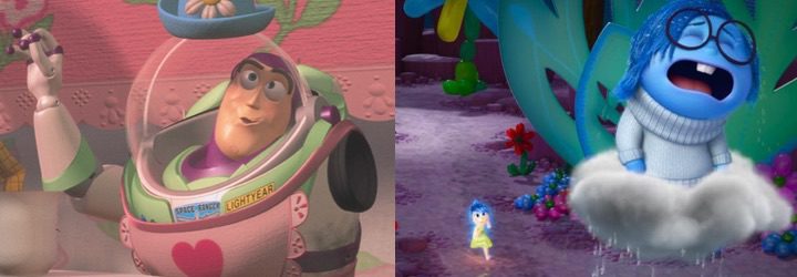 'Toy Story' y 'Del revés (Inside Out)'