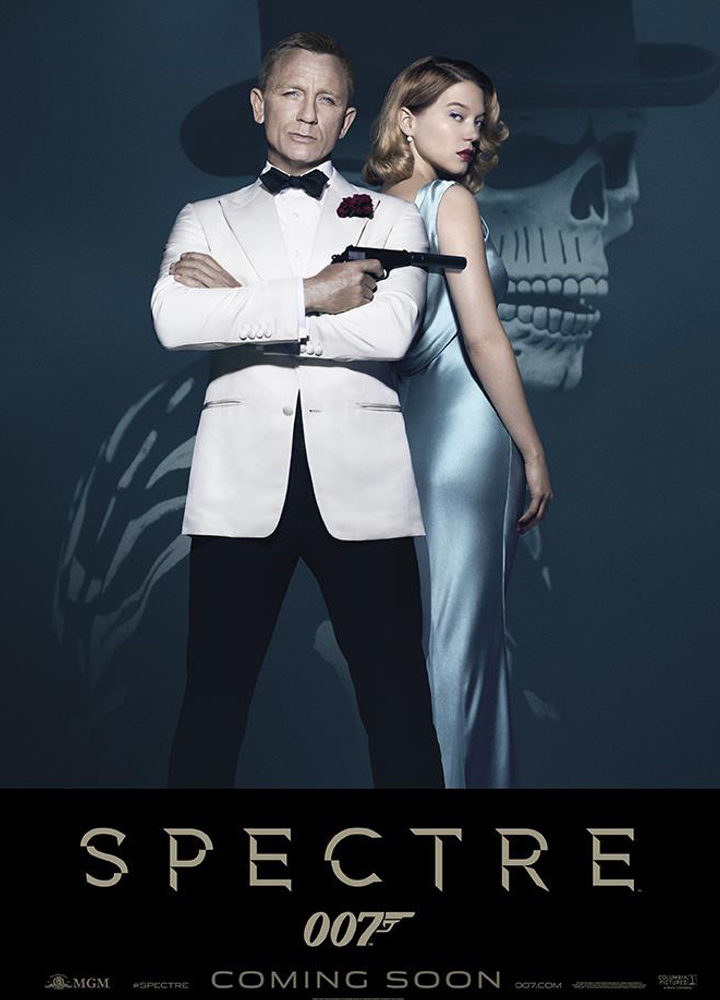 James Bond y Madeleine Swann en el nuevo cartel de 'SPECTRE'