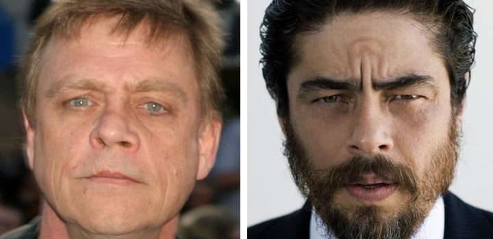 Mark Hamill y Benicio Del Toro