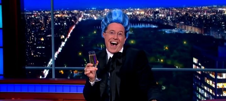 Stephen Colbert es Caesar Flickerman