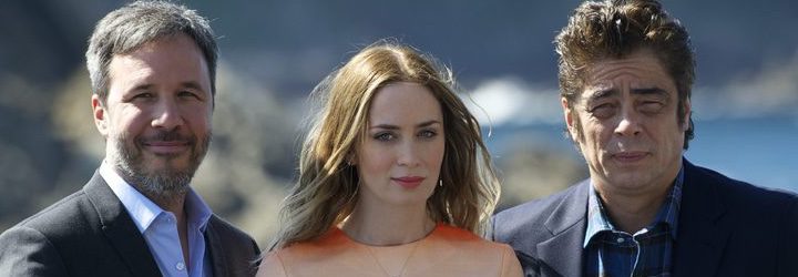 Denis Villeneuve, Emily Blunt y Benicio del Toro en San Sebastián