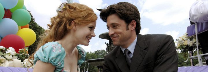  Amy Adams y Patrick Dempsey en 'Encantada'