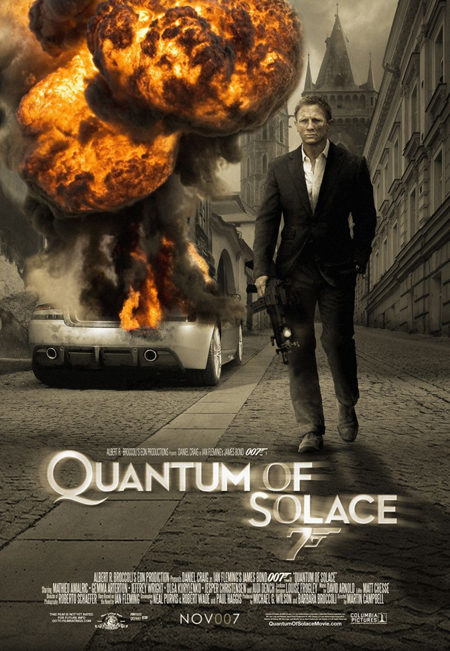 Otro póster para 'Quantum of Solace'