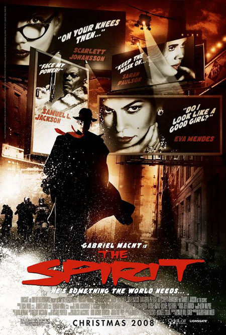 Cartel y featurette de 'The Spirit'