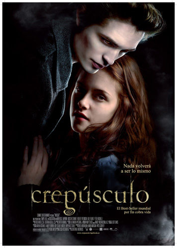 Pósters en español para 'Crepúsculo'