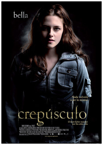 Pósters en español para 'Crepúsculo'