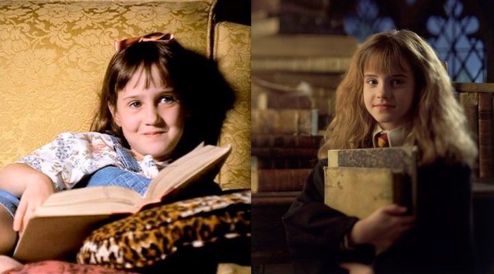 Matilda y Hermione