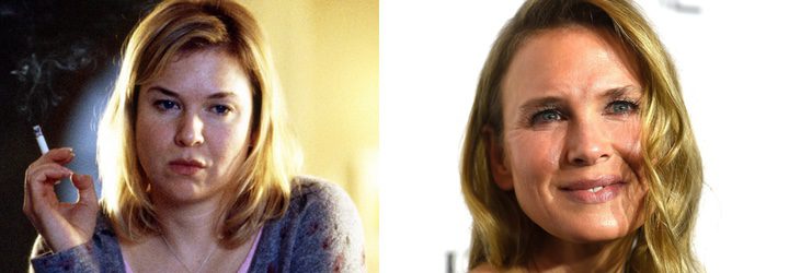 Renée Zellweger antes y ahora