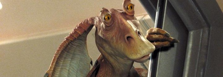  Jar Jar Binks en 'Star Wars: La amenaza fantasma