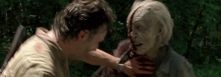 Escena de Rick en 'Thank You', capítulo de 'The Walking Dead'