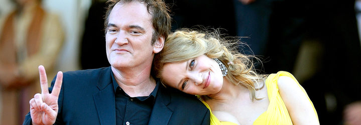 Quentin Tarantino y Uma Thurman