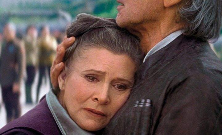  Carrie Fisher en 'El despertar de la fuerza'