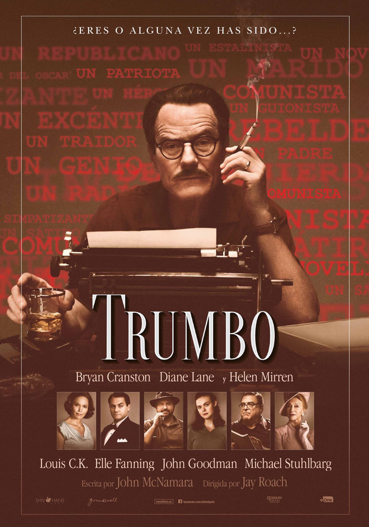 Cartel en español, exclusiva para eCartelera, de 'Trumbo'