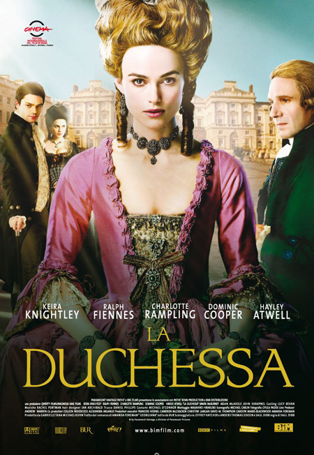 Otro poster para 'The duchess'