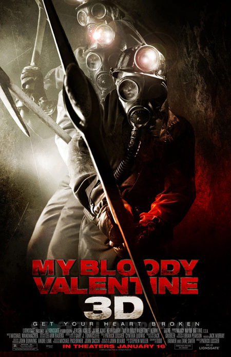 Cartel definitivo para 'My bloody Valentine 3D'