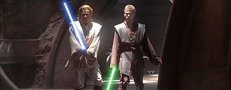 Ewan MacGregor y Hayden Christensen