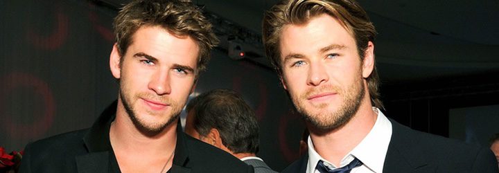  Liam y Chris Hemsworth