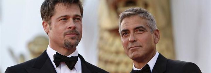 George Clooney y Brad Pitt