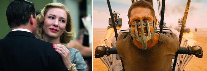 'Carol' y 'Mad Max: Furia en la carretera'