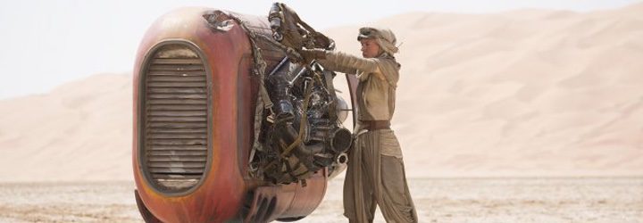 Daisy Ridley en 'Star Wars'