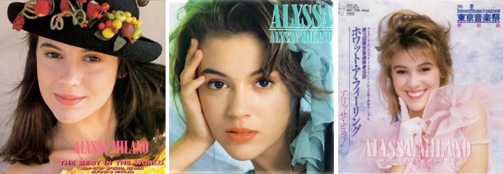 Portadas de discos de Alyssa Milano