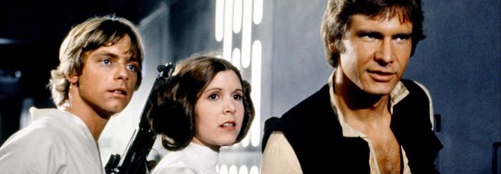 Mark Hamill, Carrie Fisher y Harrison Ford serán recordados por sus papeles en la saga 'Star Wars'