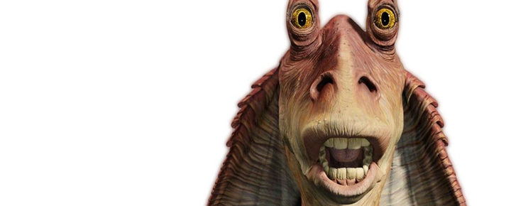  Jar Jar Binks 'La amenaza fantasma'