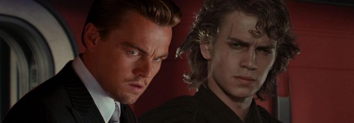 Leonardo DiCaprio y Hayden Christensen