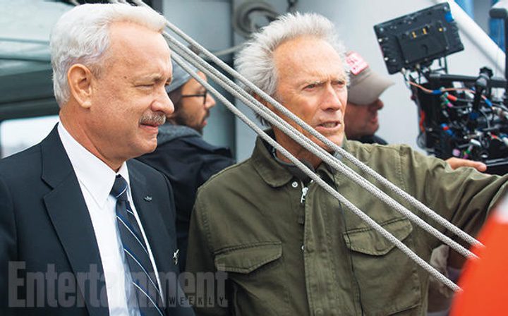  Clint Eastwood y Tom Hanks en 'Sully'