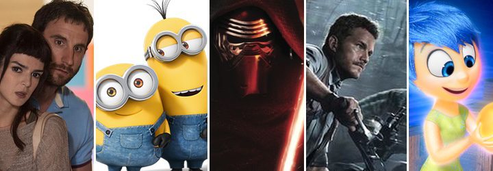  Películas más taquilleras del 2015