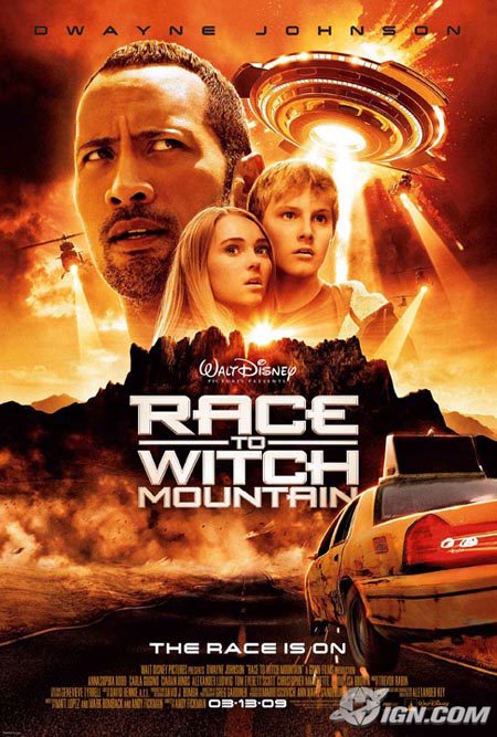 Primer cartel de 'Race to Witch mountain'