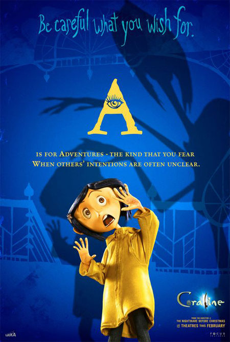 Pósters de 'Los mundos de Coraline'