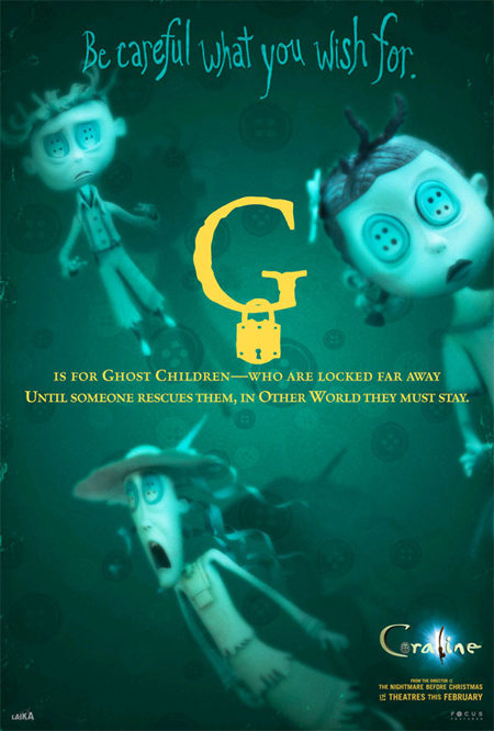 Pósters de 'Los mundos de Coraline'