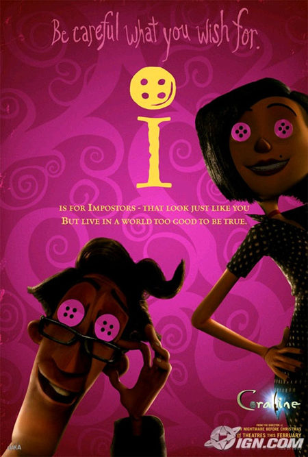 Pósters de 'Los mundos de Coraline'