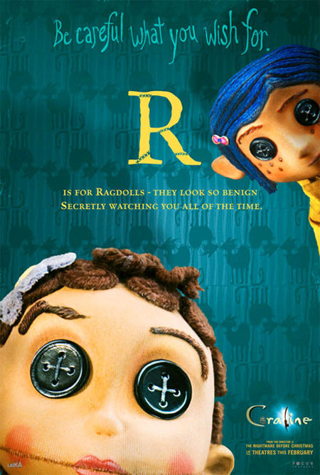 Pósters de 'Los mundos de Coraline'