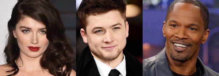  Eve Hewson, Taron Egerton y Jamie Foxx