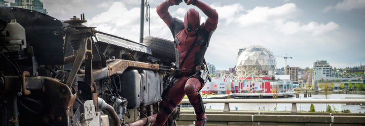 Fotograma de Ryan Reynolds como Deadpool