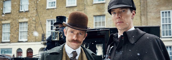  Benedict Cumberbatch y Martin Freeman son los dos grandes protagonistas de la serie