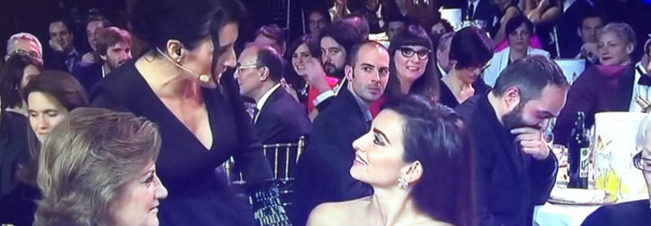 Silvia Abril y Penélope Cruz en los Premios Feroz