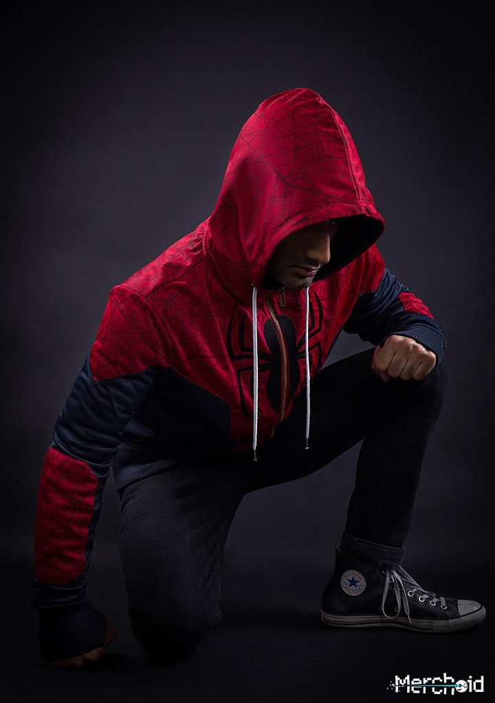  sudadera spider-man