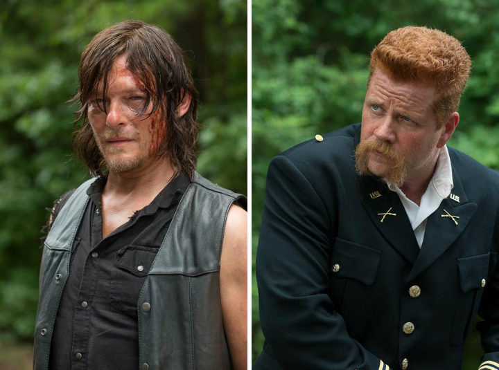  Daryl y Abraham en 'The Walking Dead'