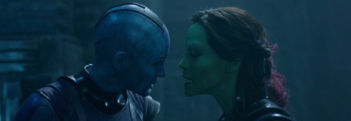 Nebula y Gamora